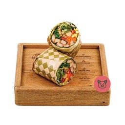 แร็พสลัดหมูทอดพอนซึโซบะ