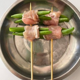 (A124)ถั่วลันเตาพันสันนอก