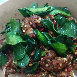 เนื้อพิโรธ ธรรมดา (กับข้าว)
