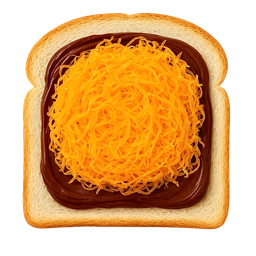 ปังปิ้งนูเทลล่าฝอยทอง