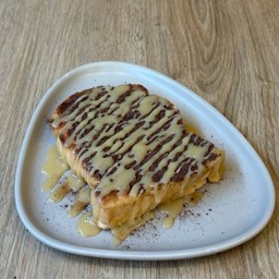 ขนมปังนมโอวัลติน : Milk-Ovaltin Bread Toast