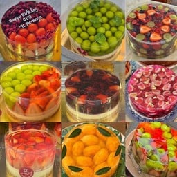 Muscat,strawberry jelly cheesecake 1P-COCOKUP