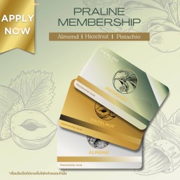 สะสมคะแนน Praline membership