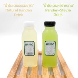 น้ำใบเตยหญ้าหวาน (ขวด) - หยกสด