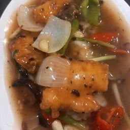 ราดหน้าปลาเต้าชี่