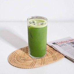 Iced pure Kyoto matcha