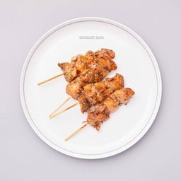 ไก่ย่างพริกไทยดำ (ไม้) - นายอ๋า