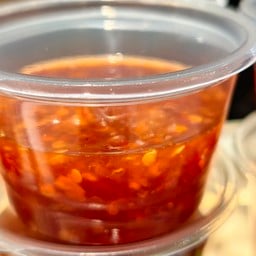 น้ำจิ้มถ้วย สูตรโบราณ - ลูกชิ้นหมูเเพร่งนรา