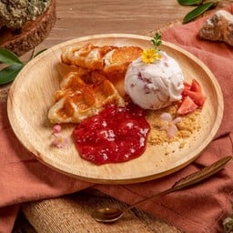 Croffle summer icecream