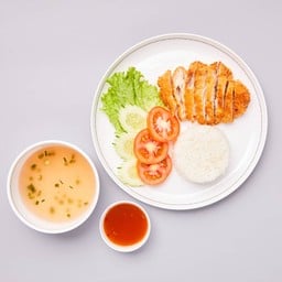 ข้าวไก่ทอด - จีระพันธ์