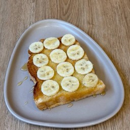 ขนมปังกล้วยน้ำผึ้ง : Butter Banana Bread Toast