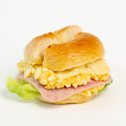 เบเกิ้ลสลัดแฮมไข่