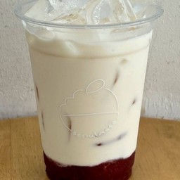 นมสดสตรอว์เบอร์รี่  : Strawberry Fresh Milk