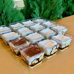 บานอฟฟี่  ทำใหม่ต่อวัน  2 ชิ้น (พร้อมเสริฟครับ)