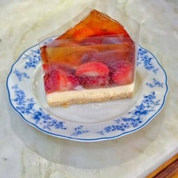 Strawberry earlgrey jelly cheesecake-COCOKUP