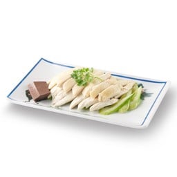 ไก่ตอนจานใหญ่- โกอ่างข้าวมันไก่ประตูน้ำ