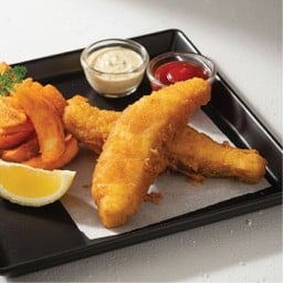 แซลมอนฟิชแอนด์ชิปส์