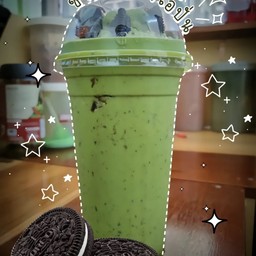 ชาเขียวโอริโอ้ปั่น