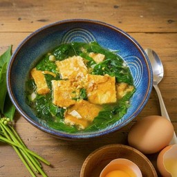 แกงจืดผักหวาน ไข่น้ำ