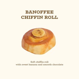 Banoffee Chiffin Roll