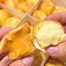 Eclair Mix Original+Thai tea-BONNIE CAFE & BAKERY