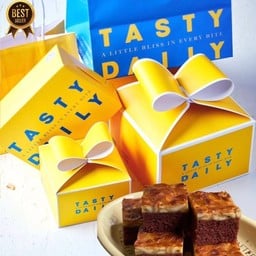 5 แถม 1 ทอฟฟี่เค้กกล่อง 6 ชิ้น