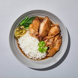 ข้าว+คากิ - ขาหมูเซนต์หลุยส์