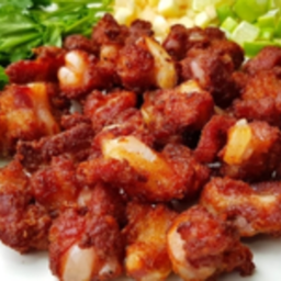 Ki08.24 แหนมกระดูกอ่อนใบพายหมูทอด 150 กรัม