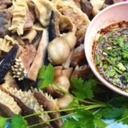 Ki01.65 ลวกจิ้มเครื่องในเนื้อวัว  150 กรัม