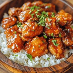 ข้าวไก่คาราเกะทอดราดซอส