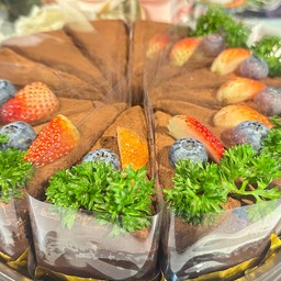 Double chocolate cake