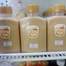 น้ำชานม+น้ำแข็ง