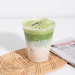 ICED KYOTO MATCHA LATTE