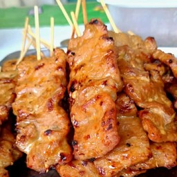 หมูปิ้งโบราณ โคตรอร่อย