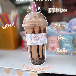 นมหมีโกโก้ปั่นไข่มุก