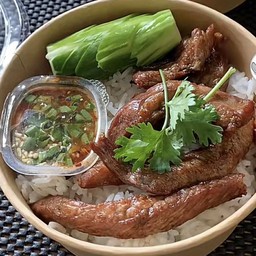 ข้าวหมูทอด