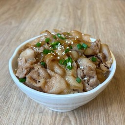 ข้าวหน้าหมูชาบู : Buta Don