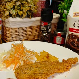 สเต็กหมูทอด