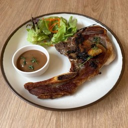 สเต็กหมูพอร์กช็อป : Pork Chop Steak