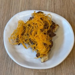 ครอฟเฟิลนูเทลล่าฝอยทอง : Foythong-Nutella Croffle