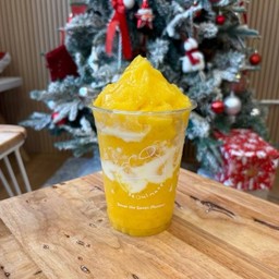 มะม่วงโยเกิร์ต สมูทตี้ : Yogurt Mango Smoothie