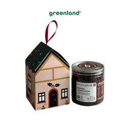 BRUNCHIE Festive Mini Box คุกกี้โปรตีนแบบแท่ง รสกาแฟอัลมอนด์