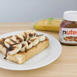 ปังปิ้งนูเทลล่ากล้วย