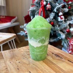 แอปเปิ้ลเขียวโยเกิร์ต สมูทตี้ : Yogurt Green Apple Smoothie