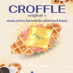 ครอฟเฟิล+ท็อปปิ้ง