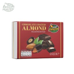 อัลมอนด์เคลือบช็อกโกแลต ตราคาเฟ่ อเมซอน
