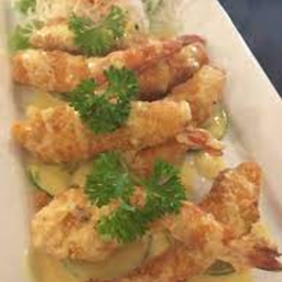 กุ้งครีมซอส