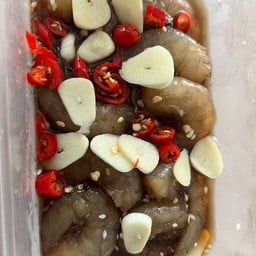 กุ้งแช่น้ำปลาบ้านแม่นายนนท์