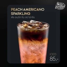 พีช อเมริกาโน สปาร์กลิง