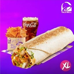 [อร่อยซ่ากับโค้ก] XL California Burrito Combo